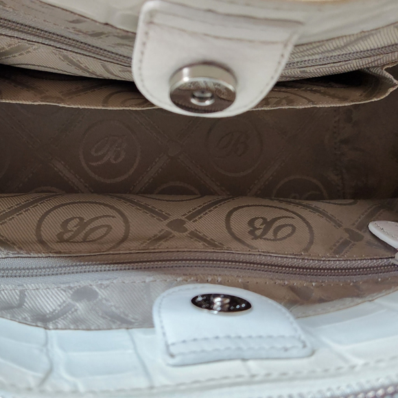 **Brighton Emerson White Purse New With Tags - Picture 7 of 8